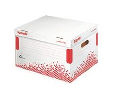 Leitz Archyvinė dėžė Esselte Speedbox, baltos-raudonos spalvos