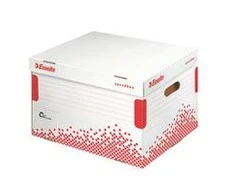Leitz Archyvinė dėžė Esselte Speedbox, baltos-raudonos spalvos