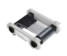 Zebra Evolis colour ribbon (monochrome, KO), juodas