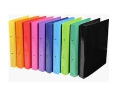 Exacompta 54929E - A4 - Round ring - Cardboard - Multicolour - 275 sheets - 3 cm