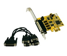 Šakotuvas Kontrolierius Exsys PCIE x1 - 4x RS- 232 BD9 (EX-44044-2)