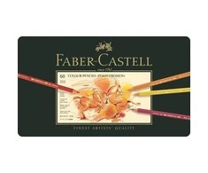 Spalvoti pieštukai Faber-Castell Polychromos Art&amp;Graphic, 60 spalvų