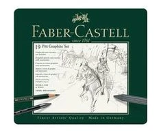 Faber-Castell – 19 Pitt grafito skardos rinkinys (112973)