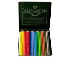Faber-Castell - Akvarelinis pieštukas + teptuko dėžutė (24 vnt) (114425)