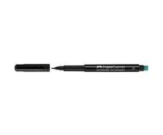 Žymeklis permanentinis Faber-Castell 1523 S, 0.4 mm, su trintuku, juodas 1213-049