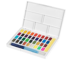 Faber-Castell - Akvarelės induose 36 ct rinkinys (169736)