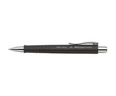 Automatinis tušinukas Faber-Castell, PolyBall, XB, 0.6mm, juodos spalvos