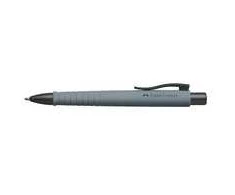 Automatinis tušinukas Faber-Castell PolyBall, XB, 0.6mm, pilkos spalvos