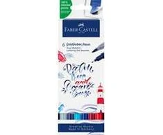 Faber-Castell – Gofa Aqua Dual Marker Lettering Set Sea (164519)