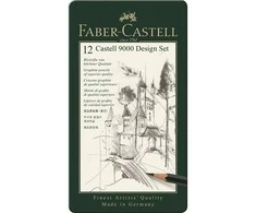 Faber-Castell – grafito pieštukas Castell 9000 dizaino rinkinys (119064)