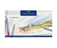 Faber-Castell - „Goldfaber“ akvarelinių indelių dėžutė, 36 vnt. (114636)