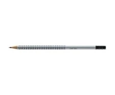 Pieštukas Faber-Castell Grip 2001, B, su trintuku, padrožtas