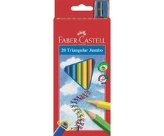 Faber-Castell – CP Junior Triangular box (20 vnt) (116520)