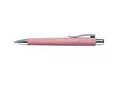 Automatinis tušinukas Faber-Castell, PolyBall, XB, 0.6mm, rožinės spalvos