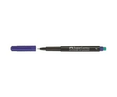 Žymeklis permanentinis Faber-Castell 1513 F, 0.6 mm, mėlynas 1213-047