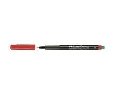 <strong>Žymeklis permanentinis Faber-Castell 1513 F, 0.6 mm, raudonas 1213-048</strong>