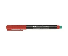 <strong>Žymeklis permanentinis Faber-Castell 1513 F, 0.6 mm, raudonas 1213-048</strong>