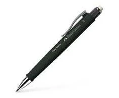 Automatinis pieštukas Faber-Castell Poly-Matic, 0.7mm, juodos spalvos