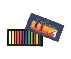 Faber-Castell – minkšta pastelinė kartoninė dėžutė (12 vnt) (128312)