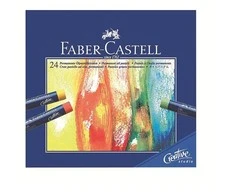 Faber-Castell - Oil pastels cardboard box (24 pcs) (127024)