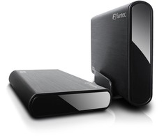 Fantec DB-ALU31 juodas 3,5 SATA USB 3.1 Typ-C