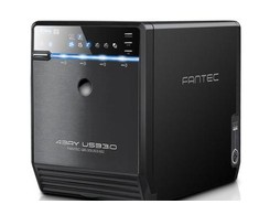Kietasis diskas FANTEC QB-35US3-6G juodas 4x3,5 SATA HDD USB3.0 eSATA