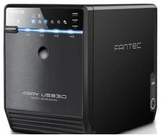 FANTEC QB-35US3-6G - Disko korpusas 3.5" - Maitinimo blokas-ventiliatorius - USB 3.0 Serial ATA