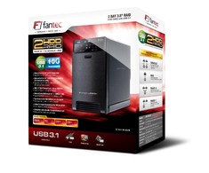 Fantec Fantec FANTEC QB-X2U31R RAID CASE/2X3.5IN SATA HDD USB3.1 C 10G