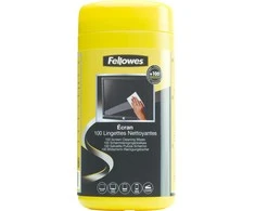Valiklis Fellowes 100 ekrano valymas – Įrangos valymo drėgnos šluostės – LCD/TFT/Plazma – Daugiaspalvis – 82 mm – 82 mm – 170 mm