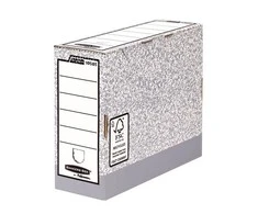 Archyvinė dėžė Fellowes, 100x260x325mm, pilka, ekologiška