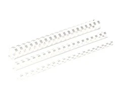 Fellowes plastikinis kalnelis apvalus 28mm, baltas, 50 vnt. 201- 240 kortų (5348602)