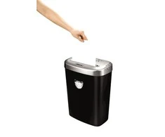 Fellowes Powershred | 53C | Juodas | 23 L | Kompaktinių diskų smulkinimas | Kreditinių kortelių smulkinimas | Popieriaus apdorojimo standartas / išvestis 10 lapų per eigą | Skersinio pjovimo smulkintuvas