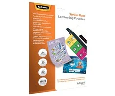 Fellowes A4 stiliaus vokai StylishMatt, 25 vnt.