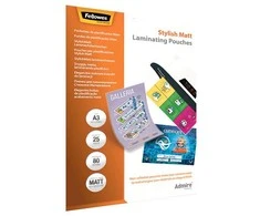 Fellowes A3 StylishMatt 25 vnt.