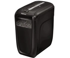 Fellowes Powershred | 60Cs | Juodas | 22 L | Kreditinių kortelių smulkinimas | 75 dB | Popieriaus apdorojimo standartas / išvestis 10 lapų per eigą | Skersinis smulkintuvas | Garantija 24 mėn.