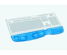 FELLOWES CRYSTAL Klaviatūra riešo atrama Mėlynas