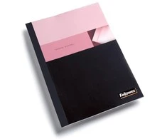 Fellowes Įrišimo nugarėlės Chromo A4, 250g/m², kartoninės, juodos (100 vnt.)