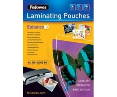 Fellowes 80mik blizgūs popieriaus lapai, 100 vnt. (5306002), A5