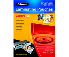 Fellowes Laminavimp vokeliai 83x113 mm, 125 mikronų