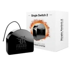 Fibaro | Single Switch 2 | Z-Wave | Juodas