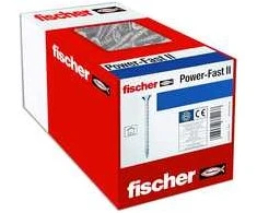 Fischer Medsraigčiai PZ2 4,0X40 baltai cinkuoti, 200vnt.