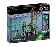 Fischer Technik fischertechnik 536621 - Žaislinis marmurinis bėgimas ir kamuoliukai (rinkinys) - 7 m. - Daugiaspalvis - 465 mm - 80 mm - 390 mm