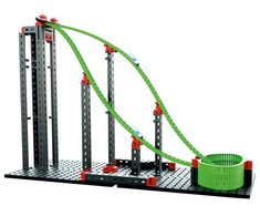 Fischer Technik fischertechnik 536621 - Žaislinis marmurinis bėgimas ir kamuoliukai (rinkinys) - 7 m. - Daugiaspalvis - 465 mm - 80 mm - 390 mm
