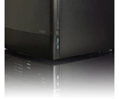 Kompiuterio korpusas Fractal Design | NODE 804 | Side window | 2 - USB 3.0Audio in/outPower button with LED (baltas)HDD activity LED (baltas) | Juodas | Micro ATX