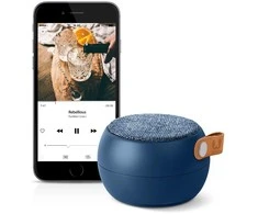 Fresh'n Rebel kolonėlė Rockbox Round Fabriq Edition indigo spalvos