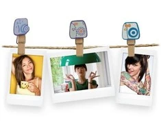 Nuotraukų rėmelis Fujifilm Instax design clips Camera design
