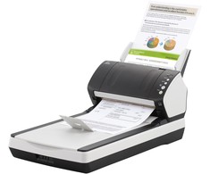 Fujitsu fi-7240 600 x 600 DPI Plokščias ir ADF skeneris Juoda, Balta A4