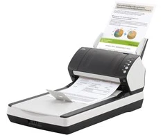 Fujitsu fi-7240 600 x 600 DPI Plokščias ir ADF skeneris Juoda, Balta A4