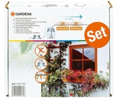 Gardena Pilnai automatizuota gėlių lovelių laistymo sistema