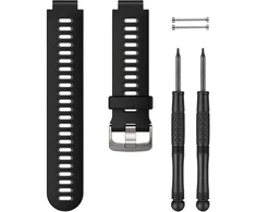 Išmaniojo laikrodžio Garmin Forerunner 735XT silikoninis dirželis, Juodos spalvos